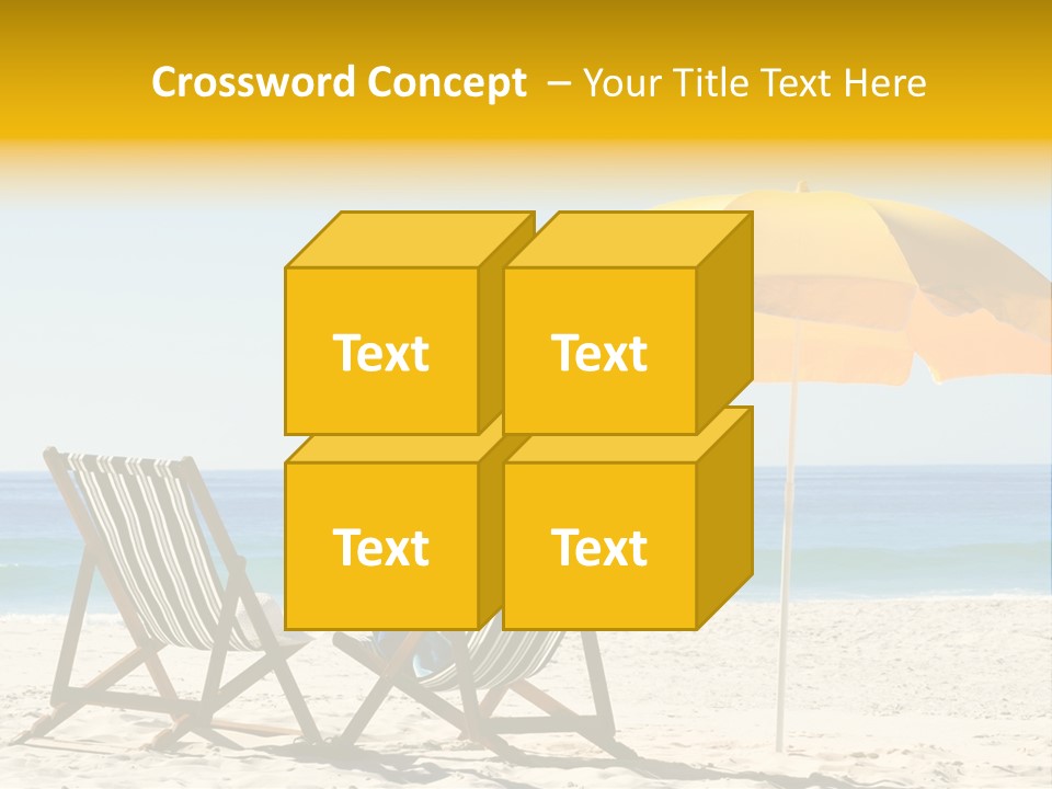 Clear Sunlight Summer PowerPoint Template