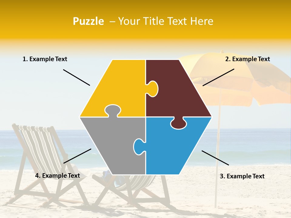 Clear Sunlight Summer PowerPoint Template