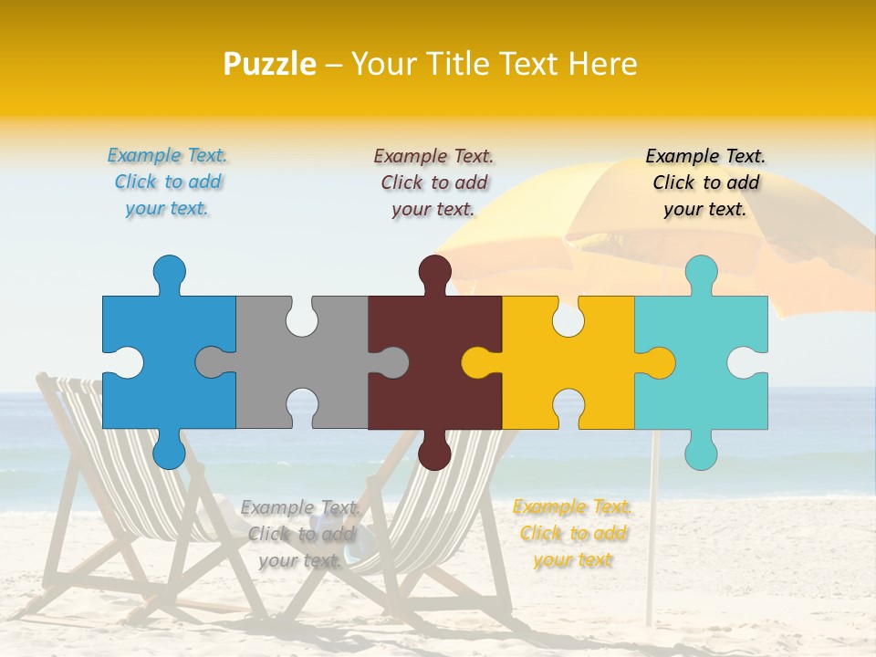 Clear Sunlight Summer PowerPoint Template