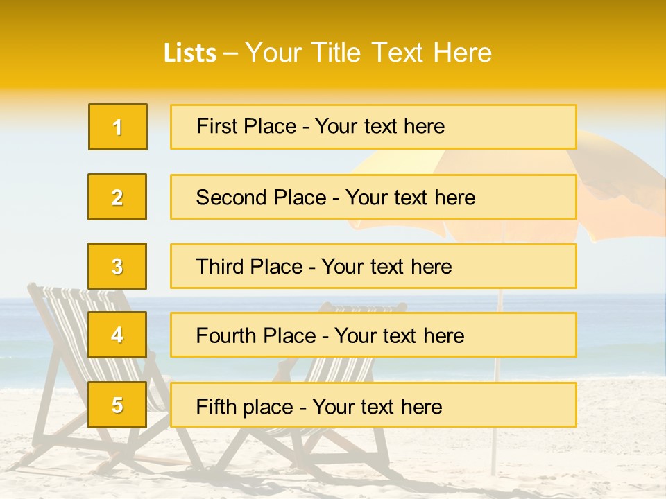 Clear Sunlight Summer PowerPoint Template