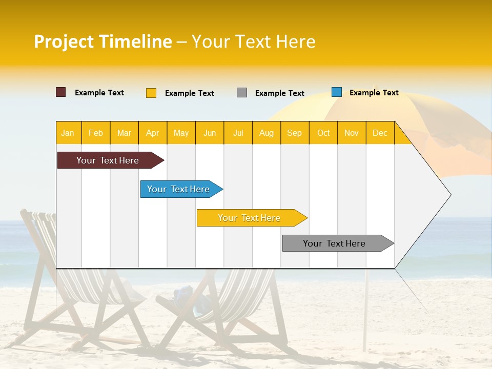 Clear Sunlight Summer PowerPoint Template
