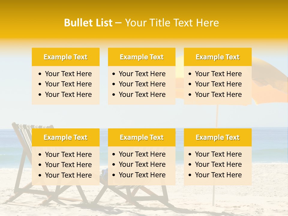 Clear Sunlight Summer PowerPoint Template
