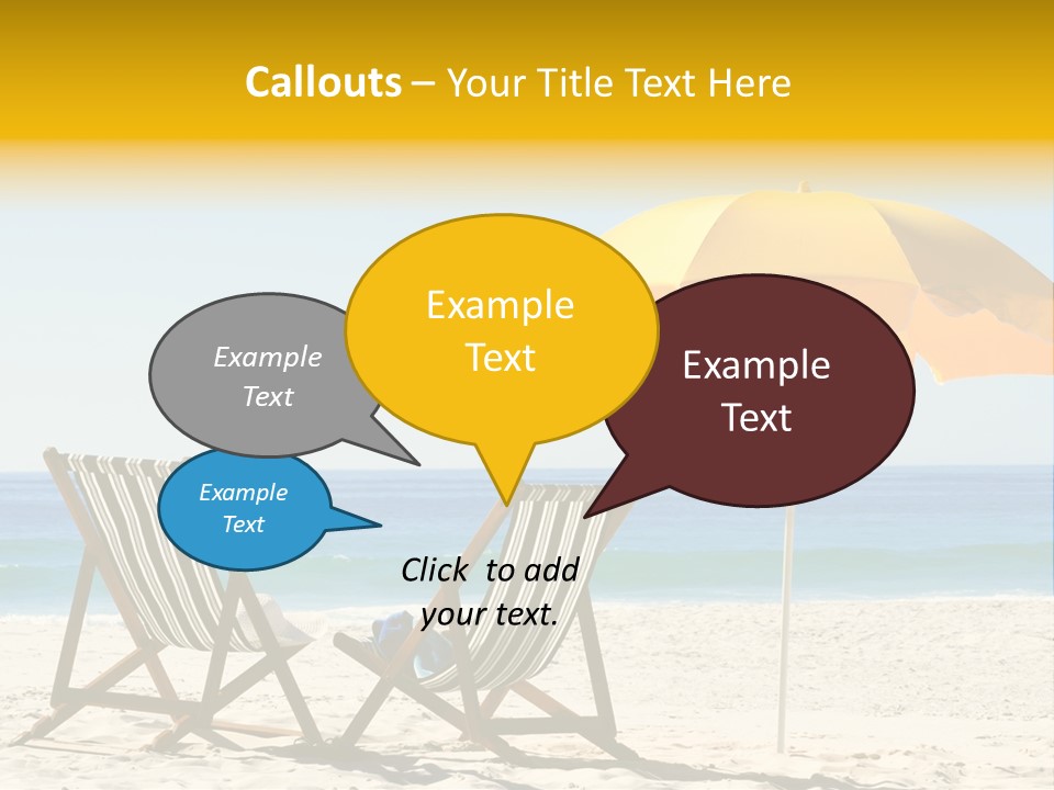 Clear Sunlight Summer PowerPoint Template