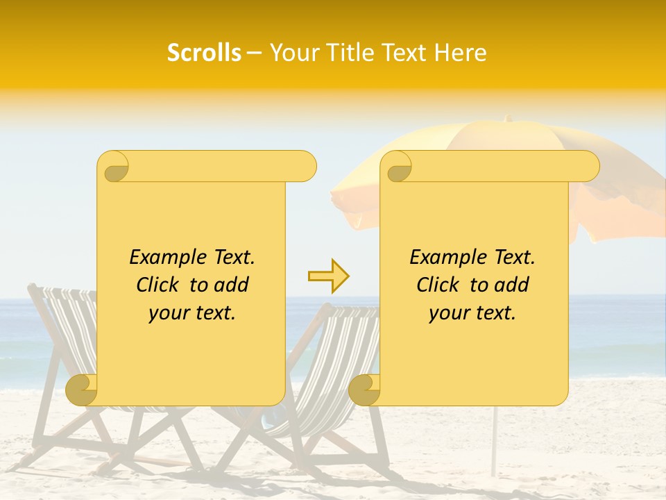 Clear Sunlight Summer PowerPoint Template