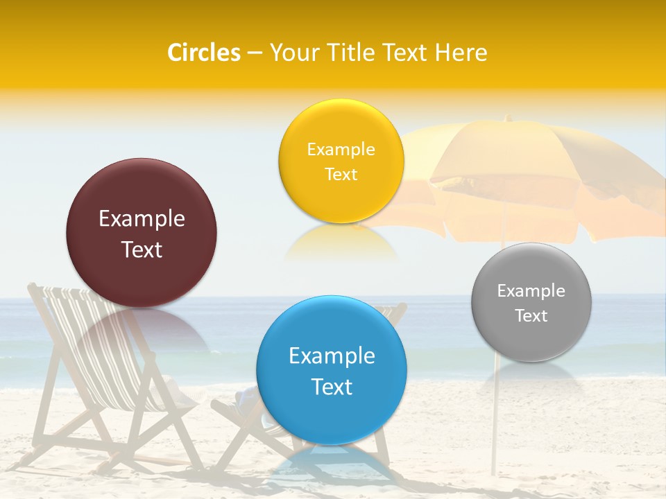 Clear Sunlight Summer PowerPoint Template