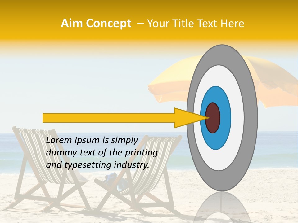 Clear Sunlight Summer PowerPoint Template