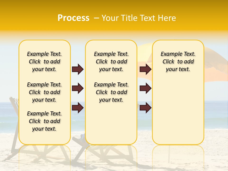 Clear Sunlight Summer PowerPoint Template