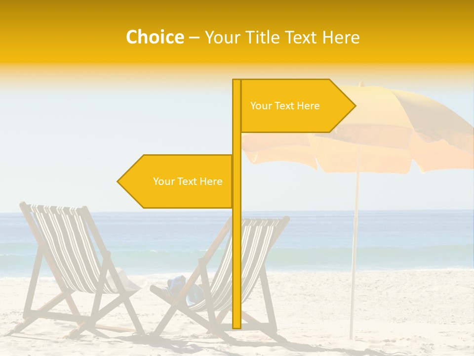 Clear Sunlight Summer PowerPoint Template