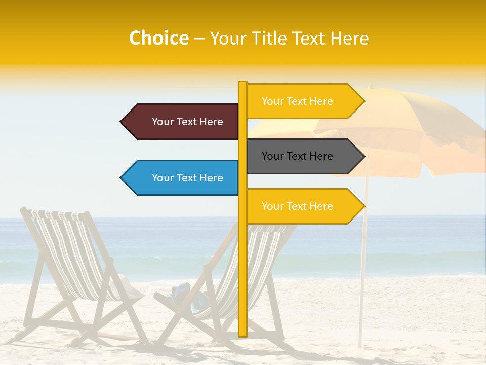 Clear Sunlight Summer PowerPoint Template