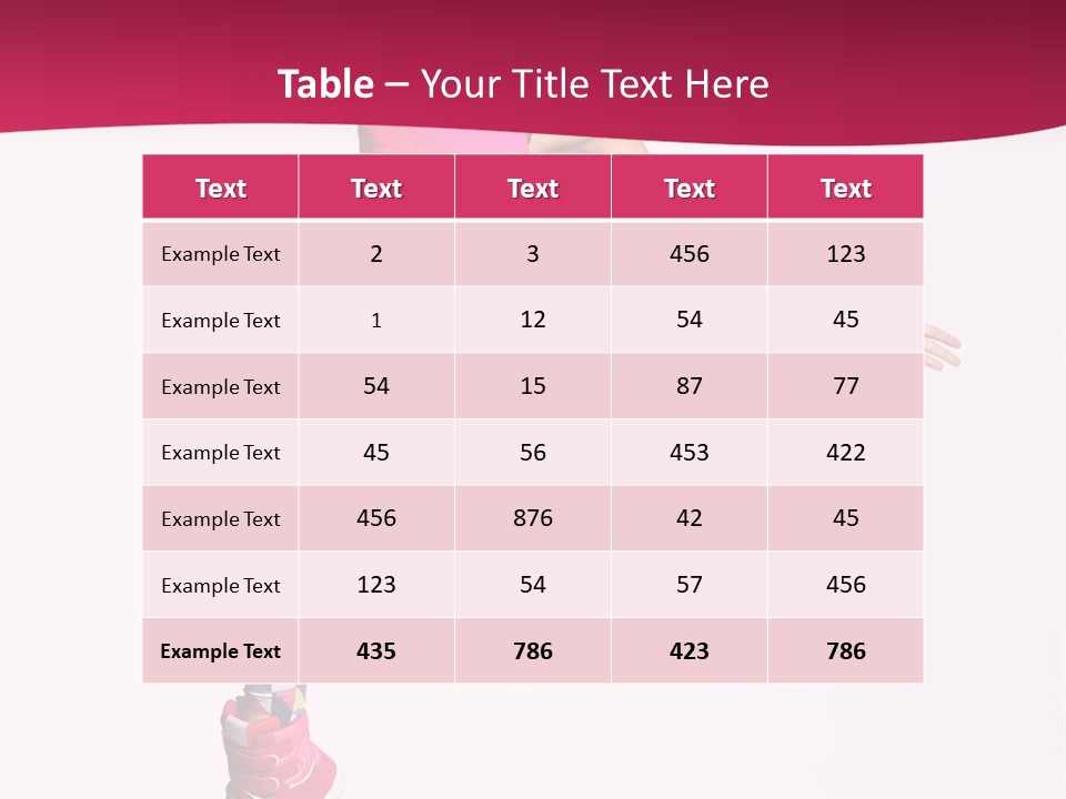 Grace Vertical Fly PowerPoint Template