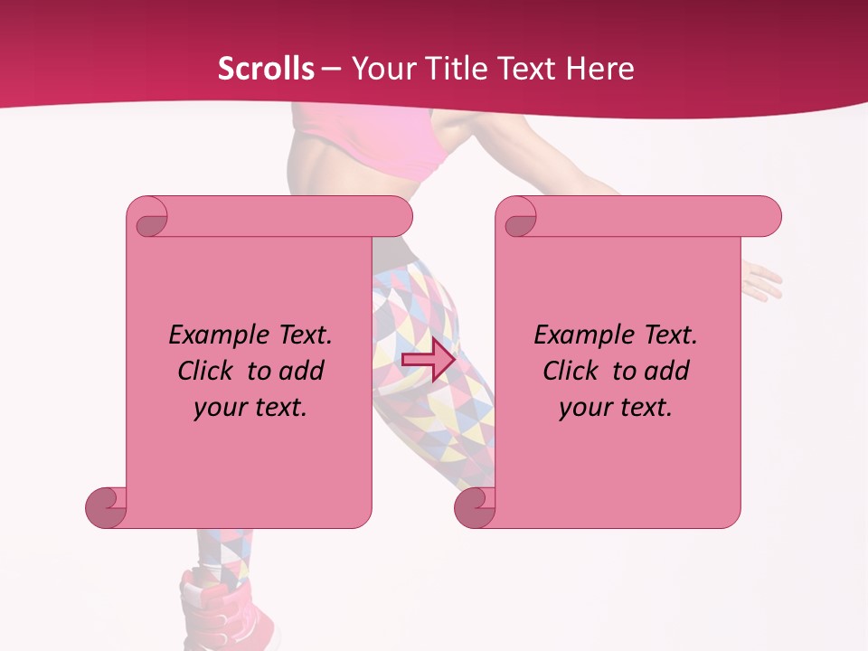 Grace Vertical Fly PowerPoint Template