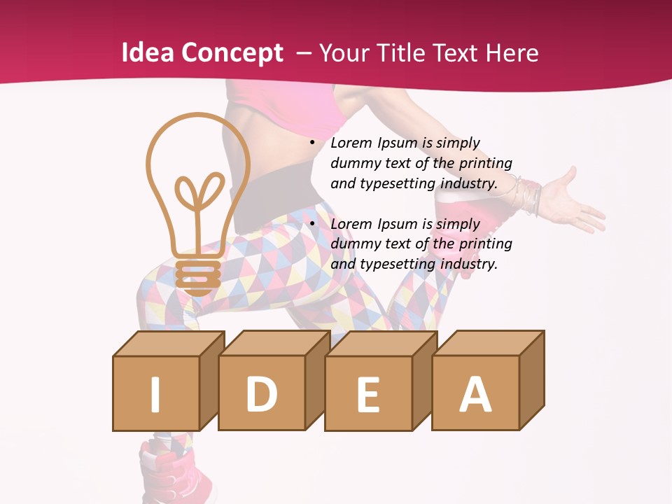 Grace Vertical Fly PowerPoint Template