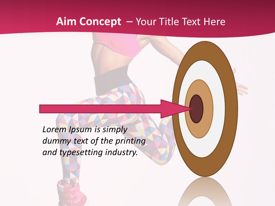 Grace Vertical Fly PowerPoint Template