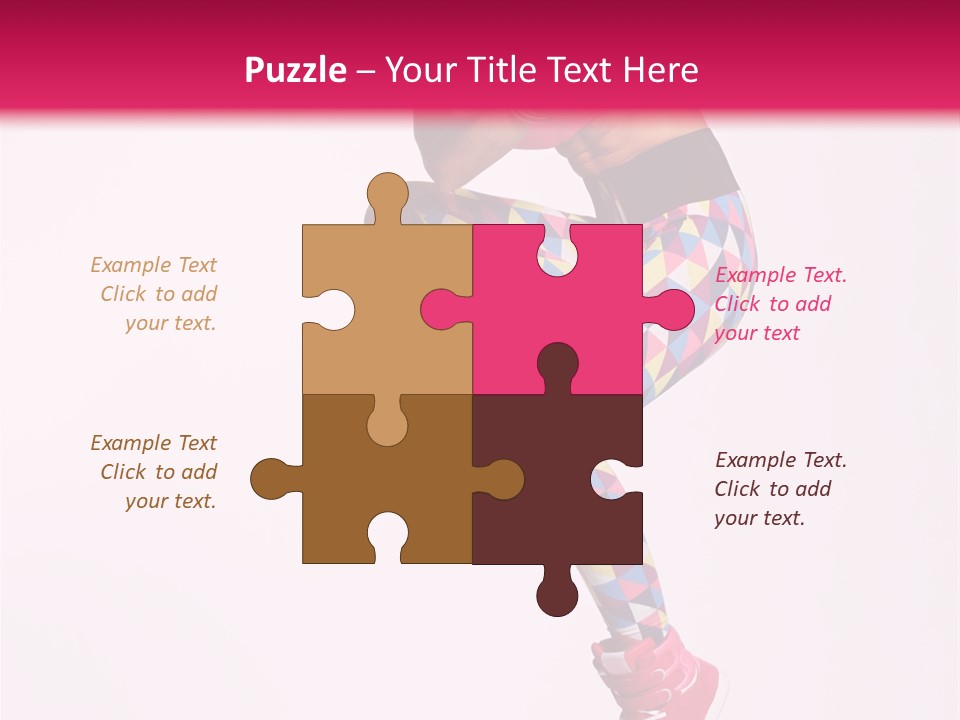 Elegance Exercise Cheerful PowerPoint Template