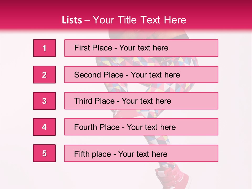 Elegance Exercise Cheerful PowerPoint Template