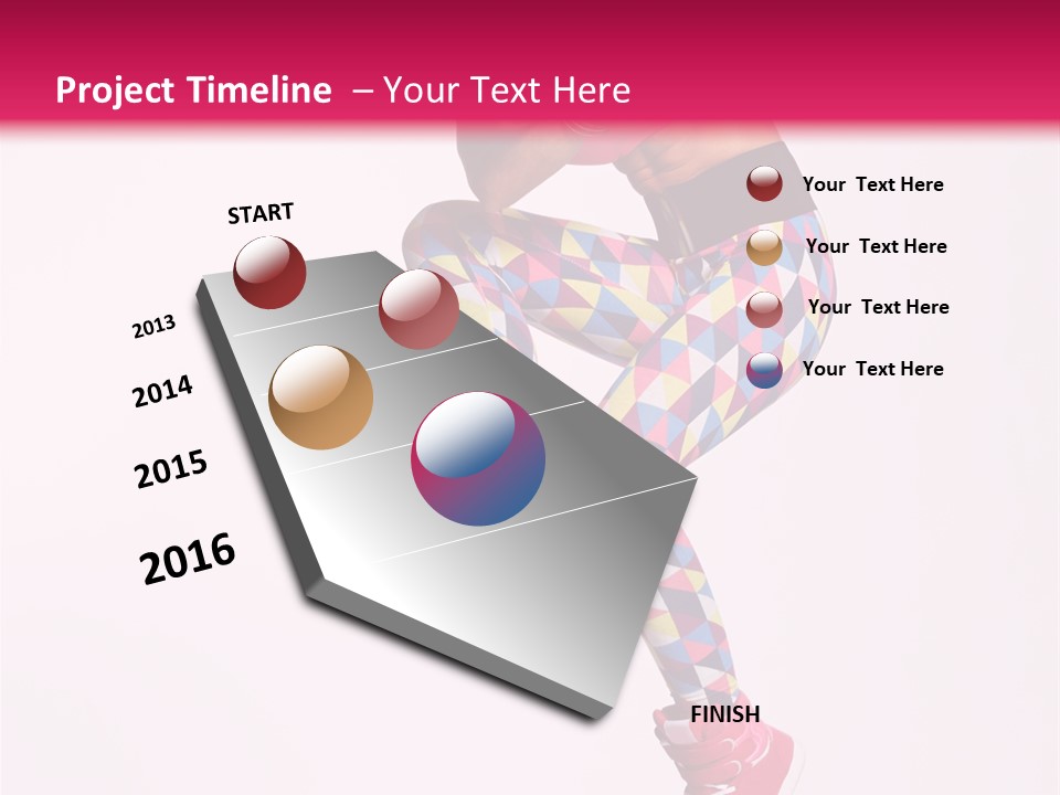 Elegance Exercise Cheerful PowerPoint Template