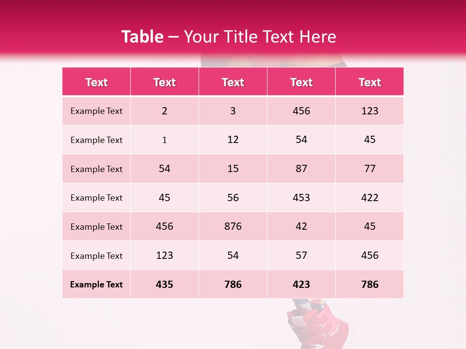 Elegance Exercise Cheerful PowerPoint Template