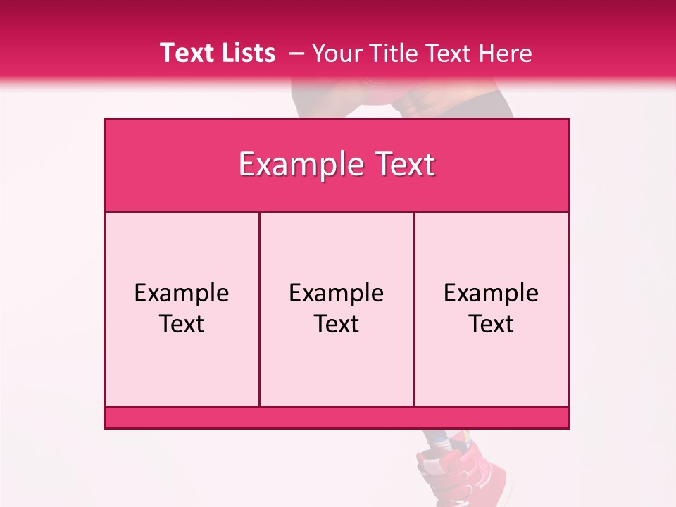 Elegance Exercise Cheerful PowerPoint Template