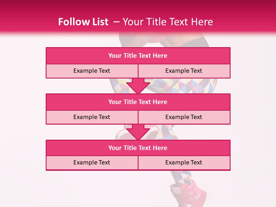 Elegance Exercise Cheerful PowerPoint Template