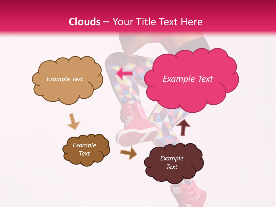 Elegance Exercise Cheerful PowerPoint Template