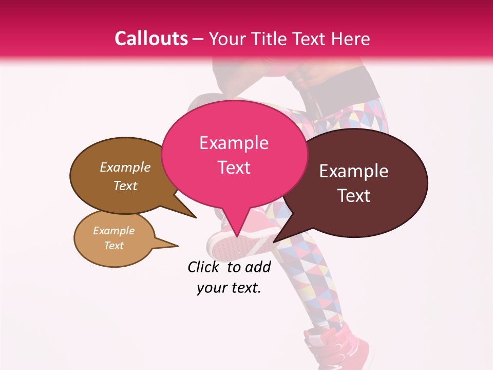 Elegance Exercise Cheerful PowerPoint Template