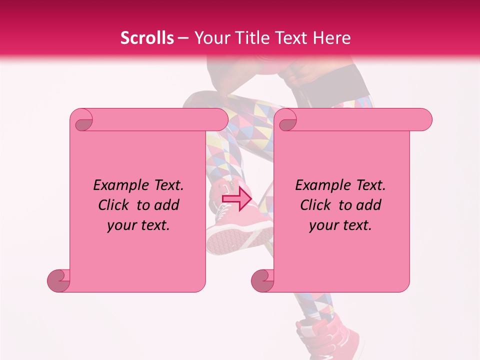 Elegance Exercise Cheerful PowerPoint Template