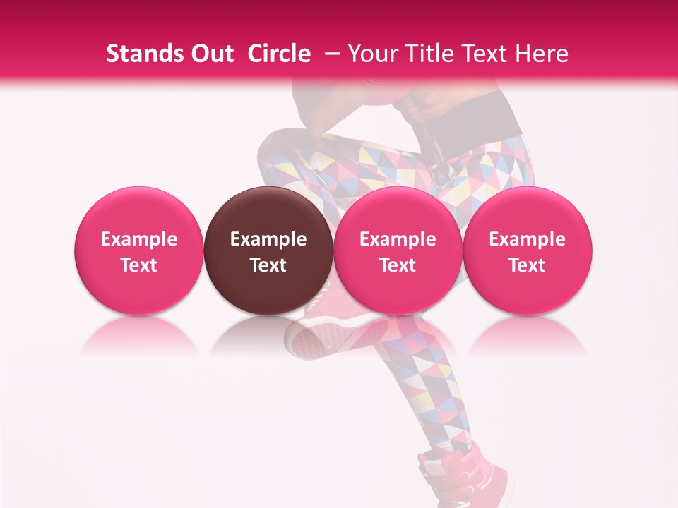 Elegance Exercise Cheerful PowerPoint Template