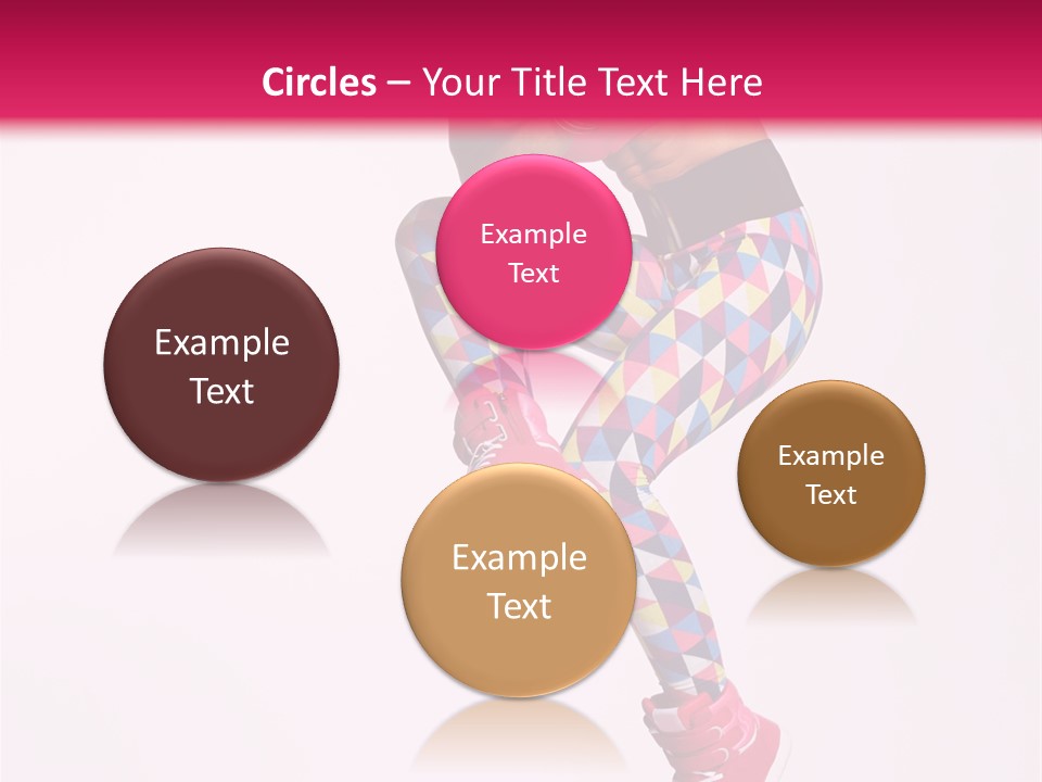 Elegance Exercise Cheerful PowerPoint Template