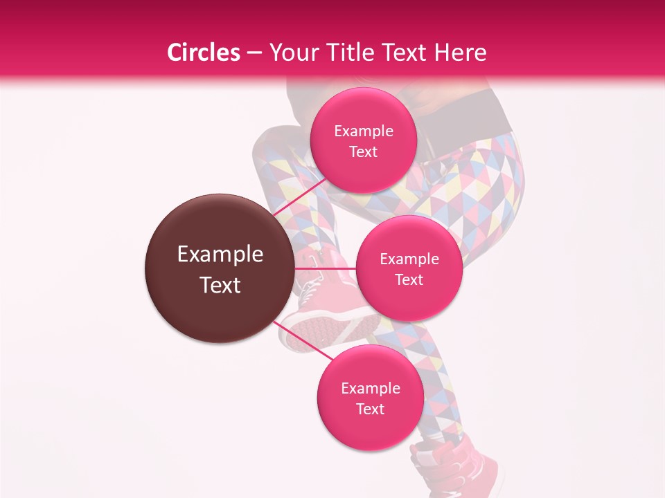 Elegance Exercise Cheerful PowerPoint Template