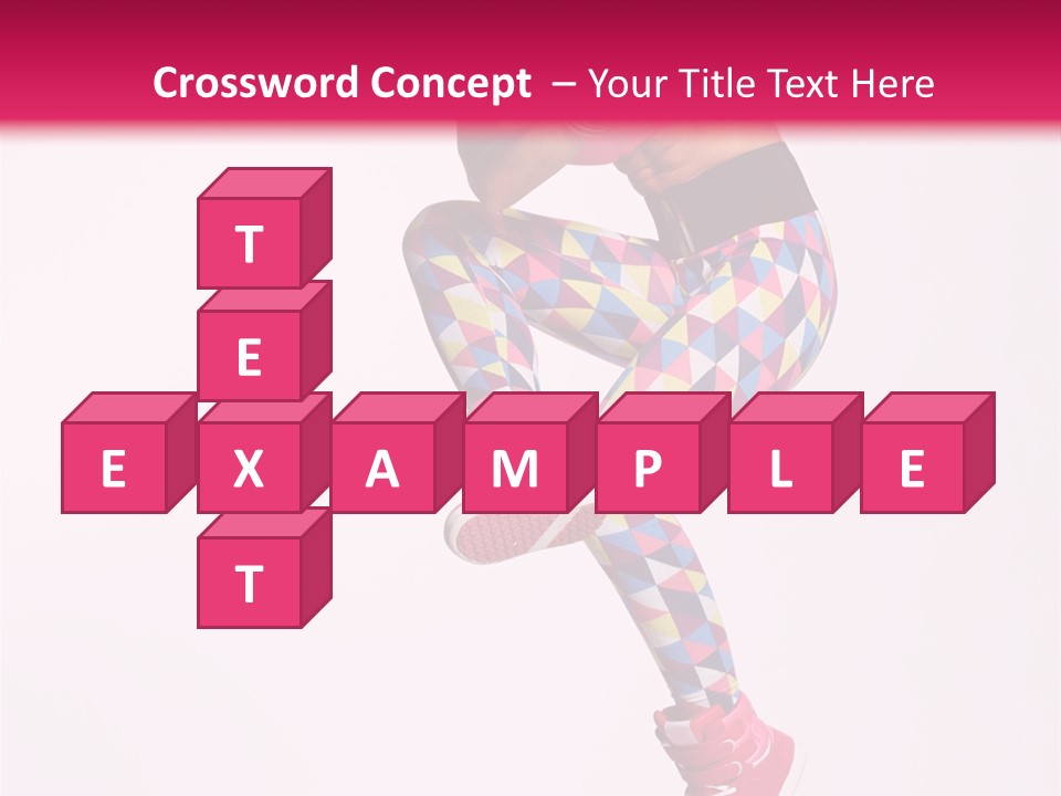 Elegance Exercise Cheerful PowerPoint Template