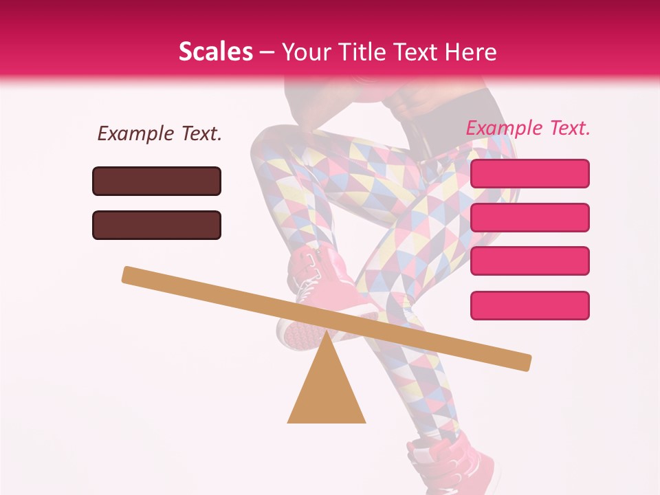 Elegance Exercise Cheerful PowerPoint Template