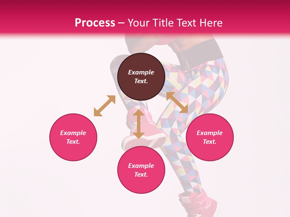 Elegance Exercise Cheerful PowerPoint Template