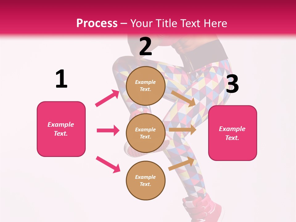 Elegance Exercise Cheerful PowerPoint Template