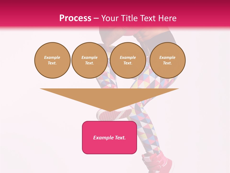 Elegance Exercise Cheerful PowerPoint Template