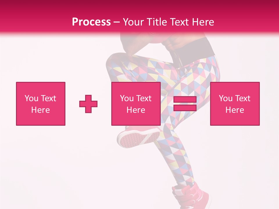 Elegance Exercise Cheerful PowerPoint Template