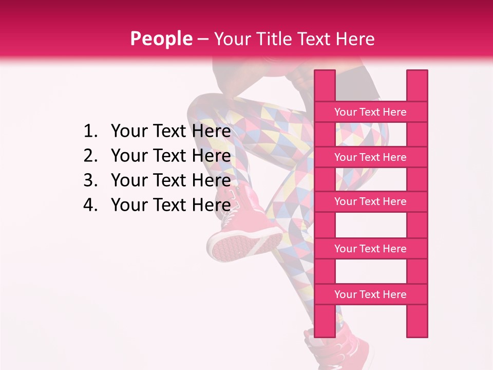 Elegance Exercise Cheerful PowerPoint Template