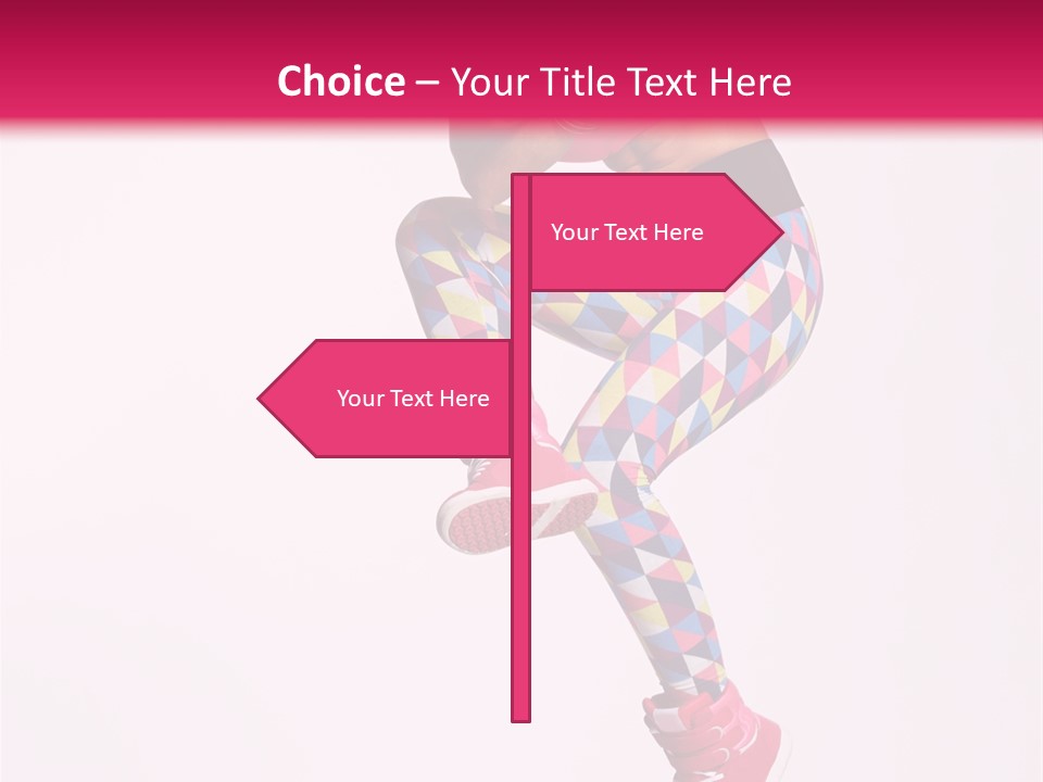 Elegance Exercise Cheerful PowerPoint Template