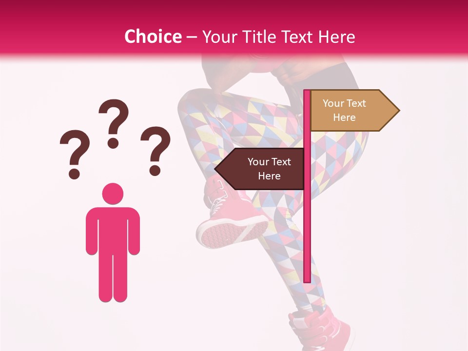 Elegance Exercise Cheerful PowerPoint Template