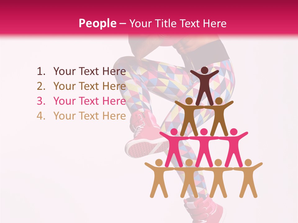 Elegance Exercise Cheerful PowerPoint Template