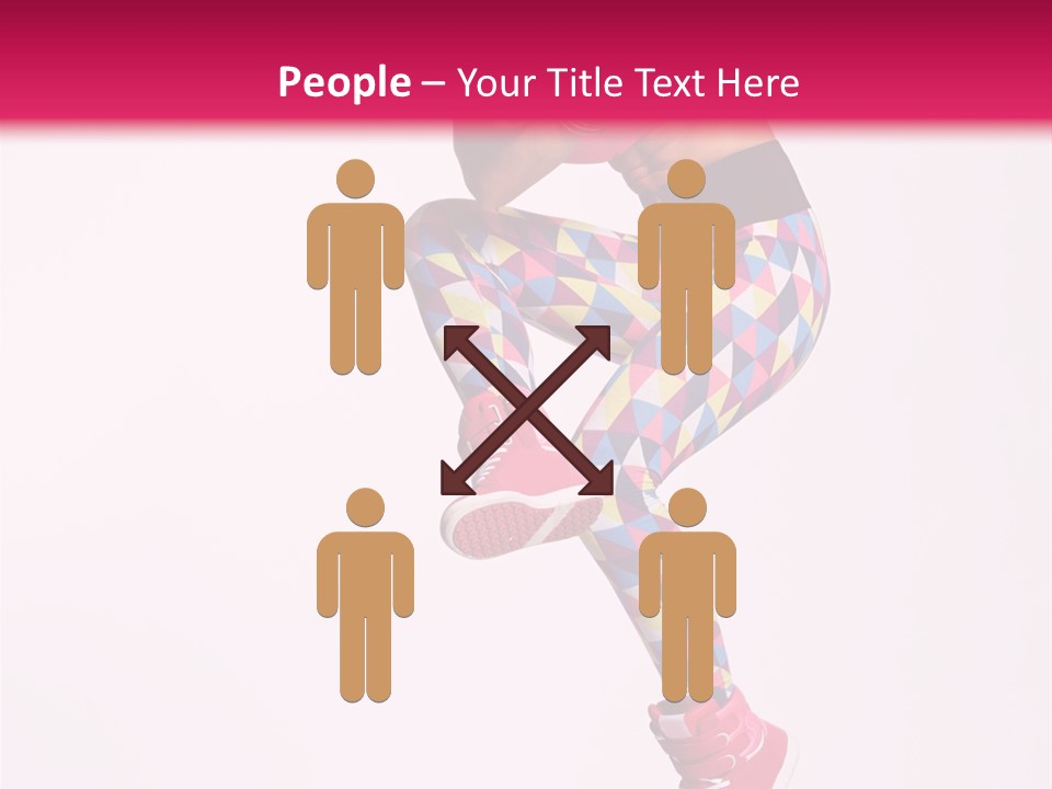 Elegance Exercise Cheerful PowerPoint Template