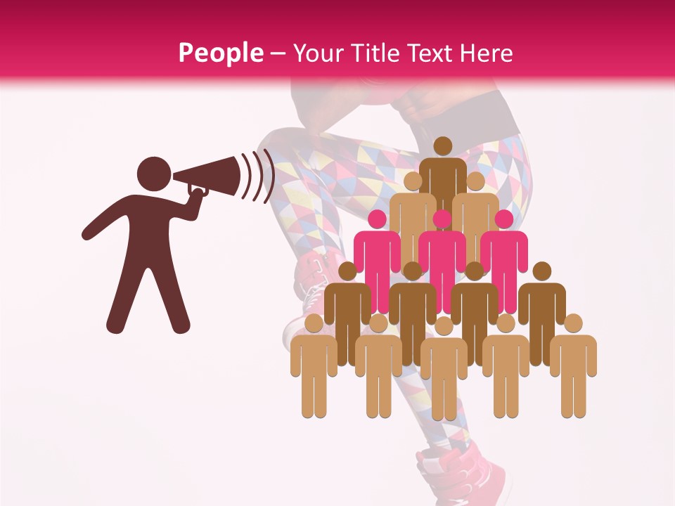 Elegance Exercise Cheerful PowerPoint Template