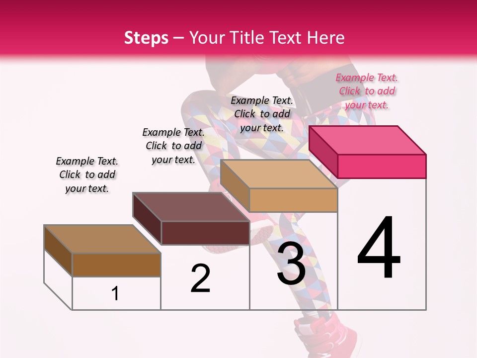 Elegance Exercise Cheerful PowerPoint Template