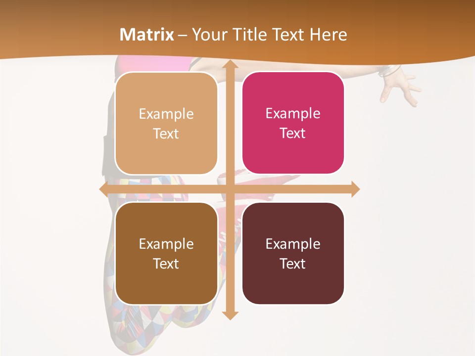 Attractive Young Female PowerPoint Template