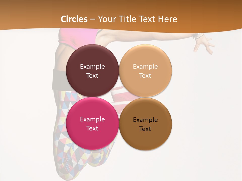 Attractive Young Female PowerPoint Template