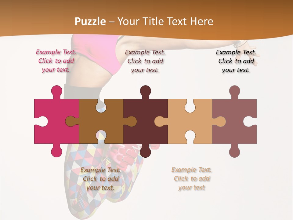 Attractive Young Female PowerPoint Template