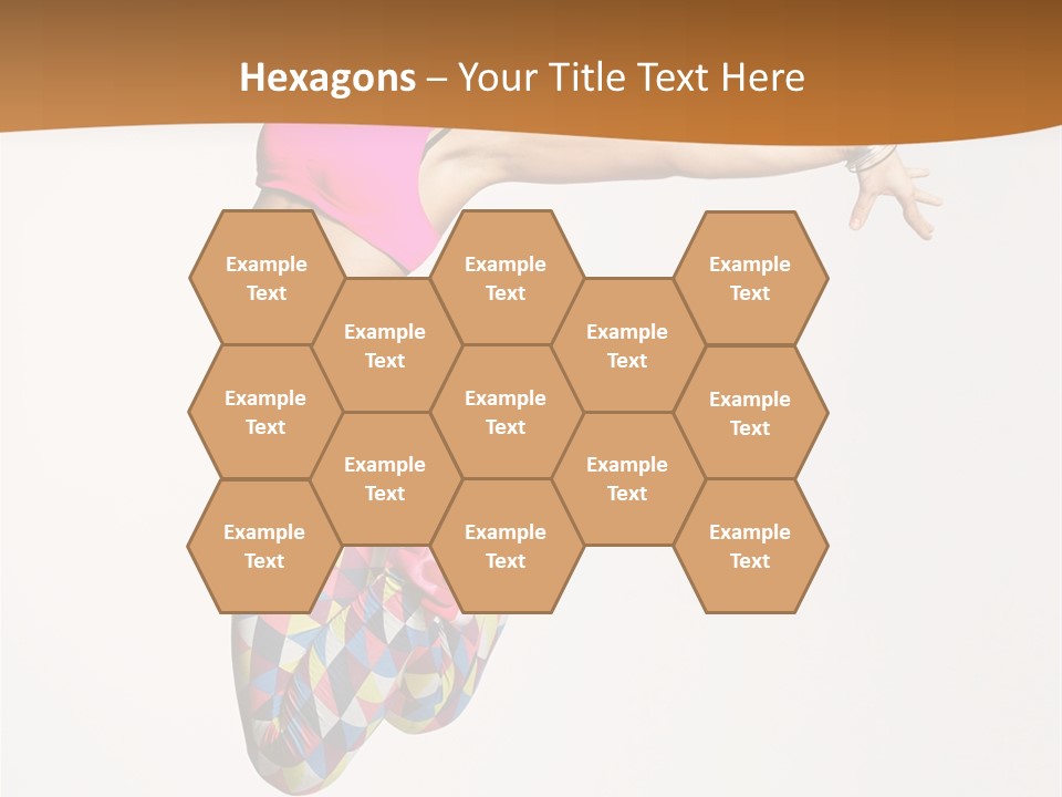 Attractive Young Female PowerPoint Template