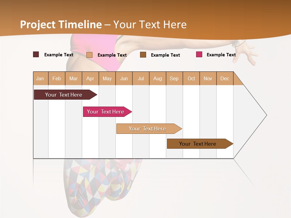 Attractive Young Female PowerPoint Template