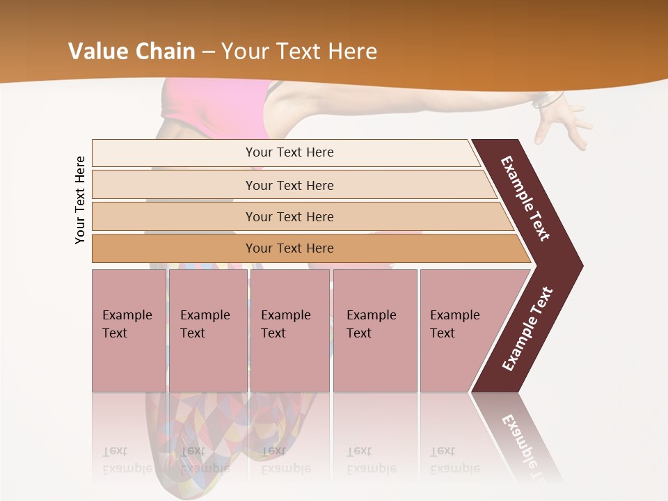 Attractive Young Female PowerPoint Template