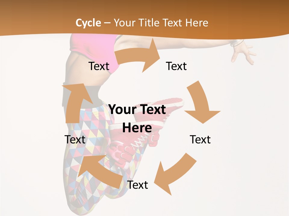 Attractive Young Female PowerPoint Template