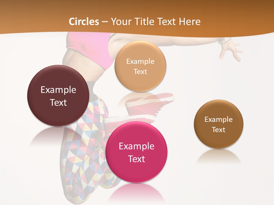 Attractive Young Female PowerPoint Template
